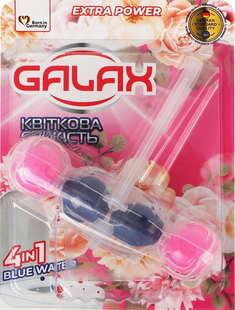 Туалетний блок для унітазу Galax Квіткова свіжість 55 гфото1