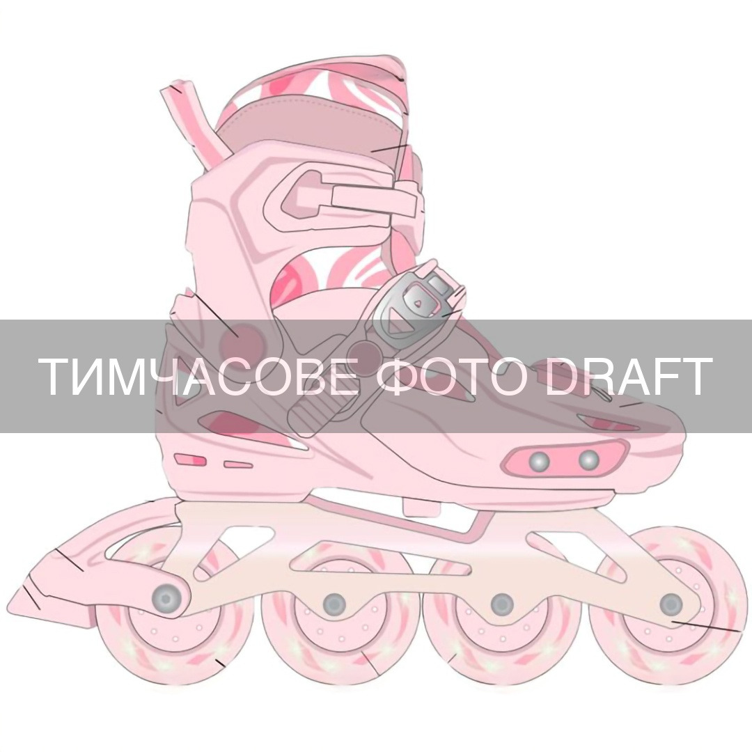 Роликові ковзани 2E Lumi LSW-HA36-PINKфото1
