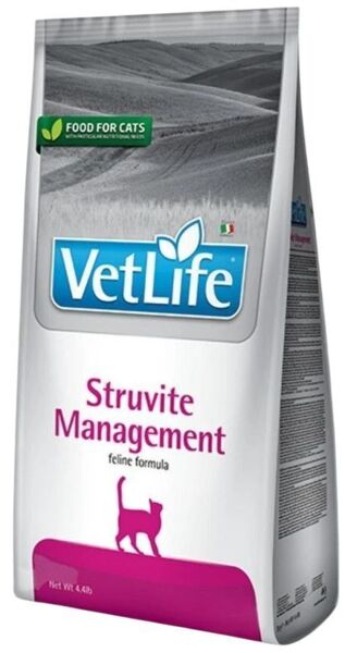Сухой корм для кошек Farmina Vet Life Management Struvite для лечения, профилактики рецидивов струвитных уролитов 5 кг