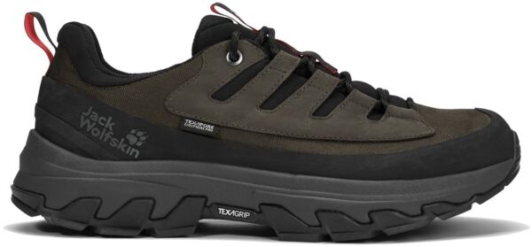 

Кроссовки трекенговые мужские Jack Wolfskin Apex Hike Texapore Low M A65570_E0205 42 (8 UK) хаки