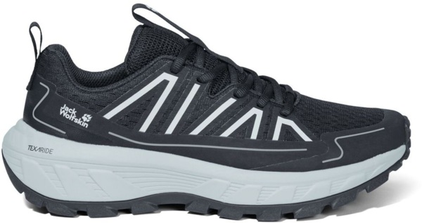 

Кроссовки женские Jack Wolfskin Wild Hike Low W A65582_6156 39,5 (6 UK) черные/темно-серые