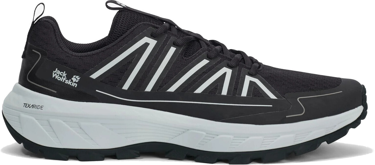 Кросівки чоловічі Jack Wolfskin Wild Hike Low M A65579_6156 40 (6,5 UK) чорні/темно-сіріфото1