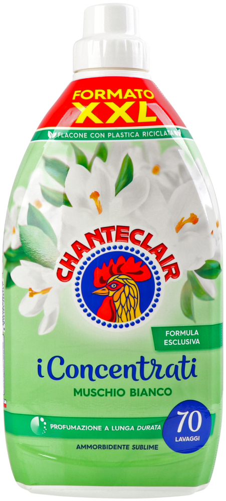 Концентрований пом'якшувач для тканин Chante Clair Аромат Білий мускус 1400 млфото1