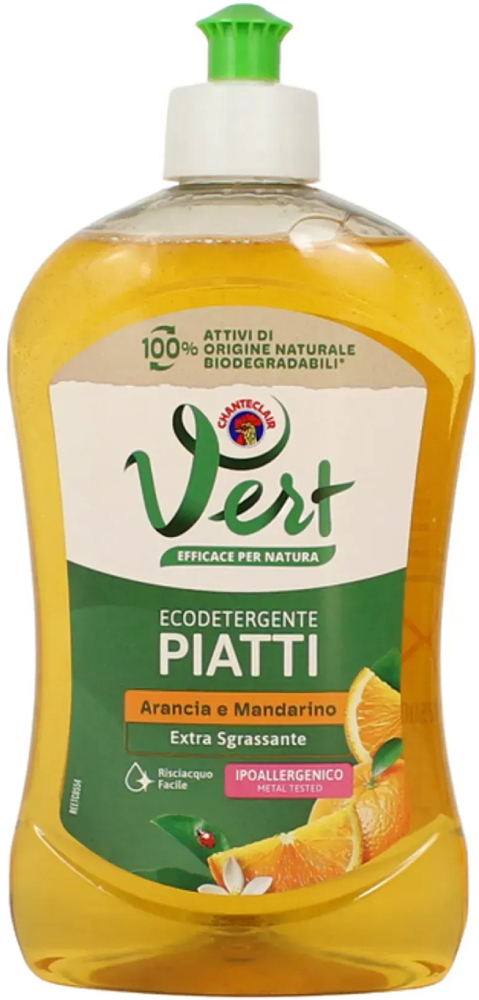 Жидкое моющее средство Chante Clair Vert Апельсин и мандарин 500 мл фото 1