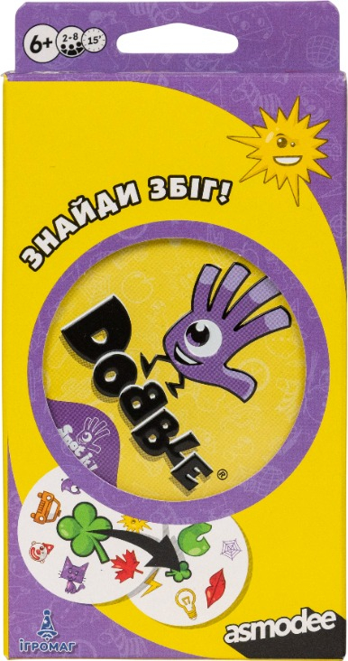 Настольная игра Dobble UA (3558387000870) фото1