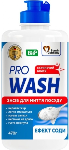 Средство для мытья посуды ProWash Эффект соды 470 г
