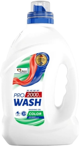 

Гель для стирки ProWash Color для цветных вещей 2000 г