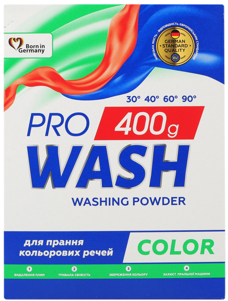 Порошок для стирки ProWash Color 400 г фото 1