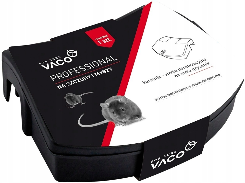 Приманка Vaco Professional для мишей годівниця-мала станція 1 штфото1