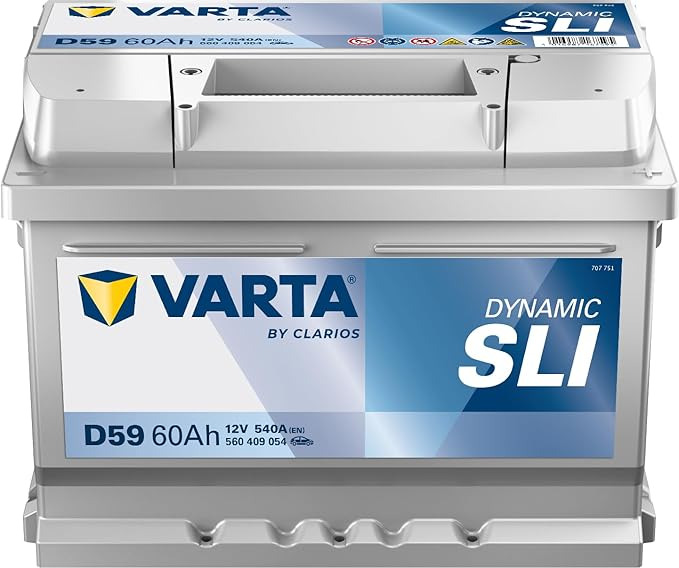 Акумулятор Varta Dynamic SLI 12В 60Аг 540А R+ (560409054)фото1