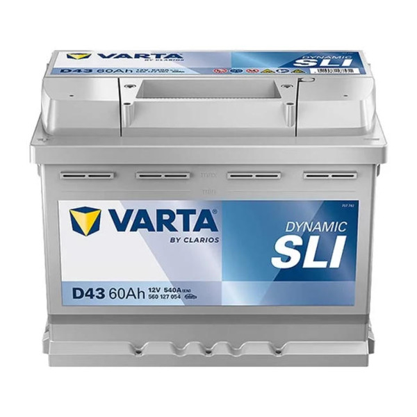 

Акумулятор Varta Dynamic SLI 12В 60Аг 540А L+ (560127054)