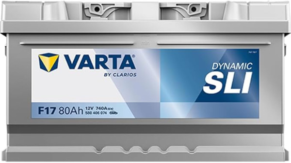 

Акумулятор Varta Dynamic SLI 12В 80Аг 740А R+ (580406074)