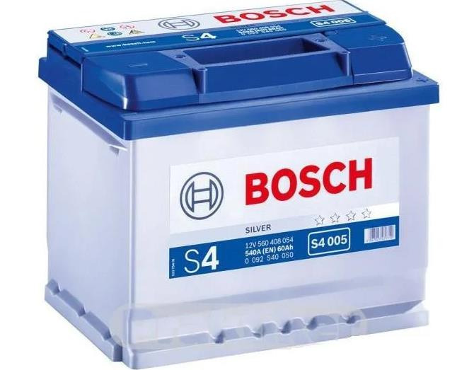 Акумулятор Bosch S4 12В 60А·год 540А R+ (0 092 S40 050) фото 1