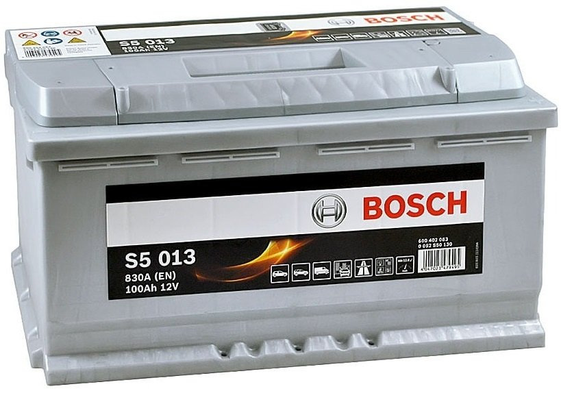 Акумулятор Bosch S4 12В 100А·год 830А R+ (0 092 S50 130) фото1