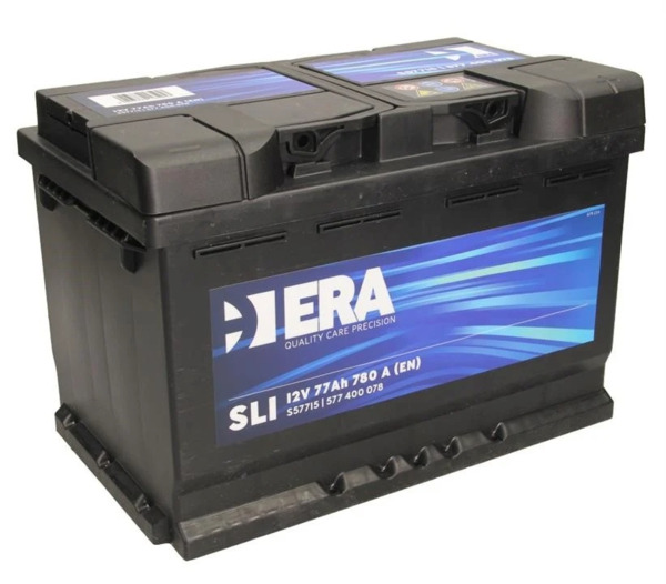 

Акумулятор Era 12В 77А·год 780А R+ (S57715)