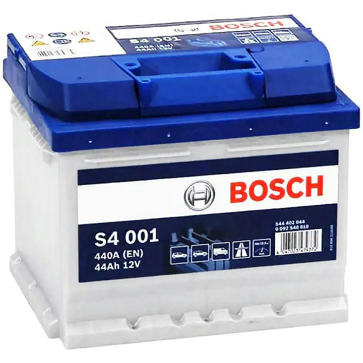Акумулятор Bosch S4 12В 44А·год 440А R+ (0 092 S40 010) фото 1