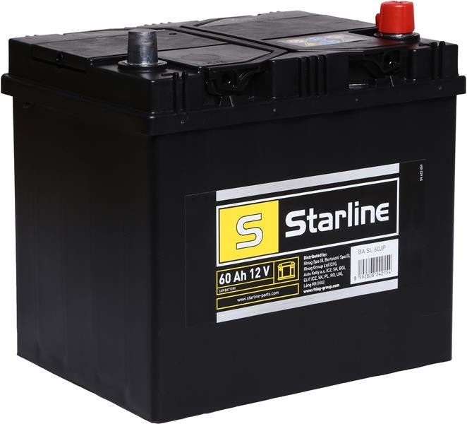 Акумулятор Starline 12В 60А·год 510А R+ (BA SL 60JP) фото 1