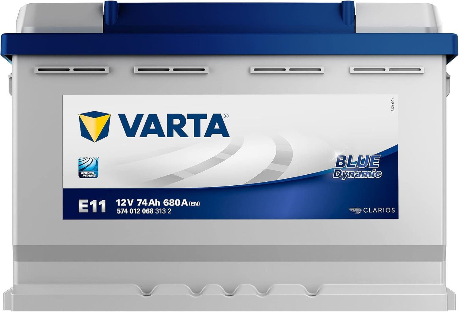 Акумулятор Varta Dynamic SLI 12В 74Аг 680А R+ (574012068)фото1