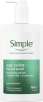 Средство для умывания Simple Active Skin Barrier Care Активный уход при возрастных изменениях регенерирующий 240 мл