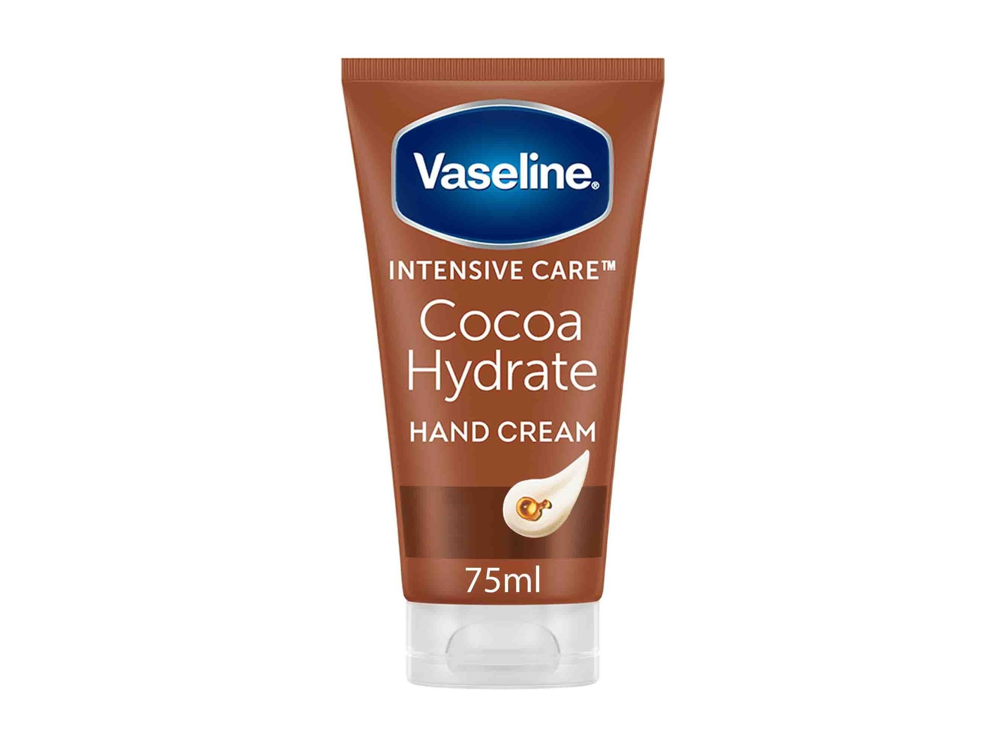 Крем для рук Vaseline Intensive care Увлажняющий с какао-маслом 75 мл фото1