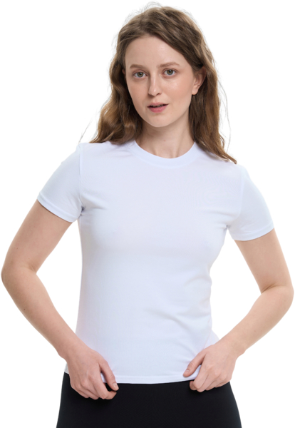 Футболка бавовняна жіноча Roza 240239 L білафото