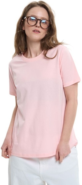 Футболка бавовняна жіноча Roza 231104 2XL світло-рожевафото