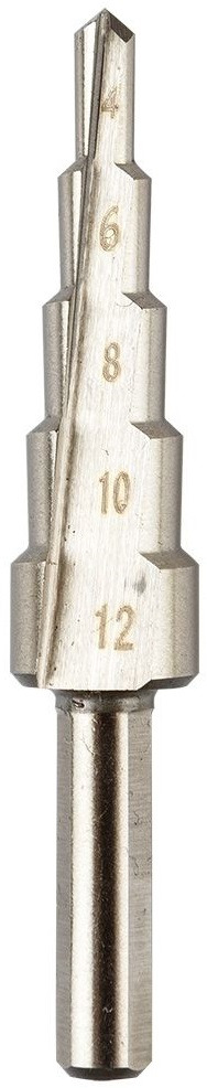 Свердло по металу східчасте GRAPHITE HSS 4x12мм (54T302)фото1