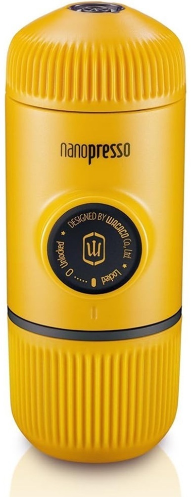 Еспресо-кавоварка Wacaco Nanopresso механічна для меленої кави Жовта (WNANOYELLOW)фото1