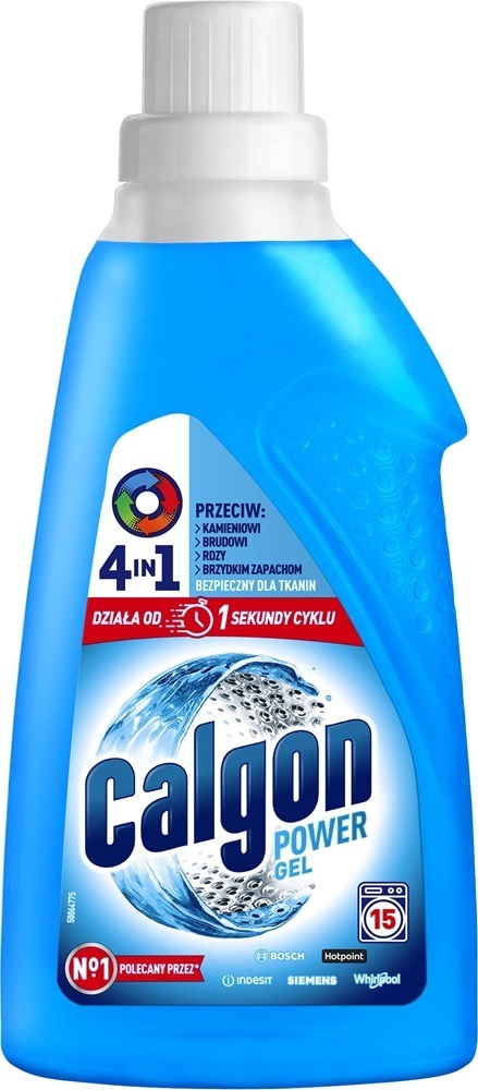 Гель Calgon Power 4 в 1 для защиты стиральной машины 750 мл фото 1