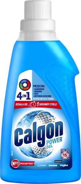 Гель Calgon Power 4 в 1 для защиты стиральной машины 1,5 л.