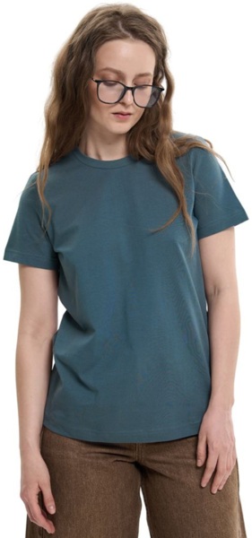 Футболка бавовняна жіноча Roza 231107 S бірюзовафото