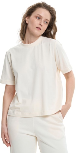 Футболка бавовняна жіноча Roza 240604 XL світло-бежевафото