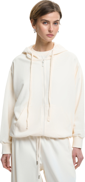 Худи на молнії жіноче Roza 211201 XS молочнефото