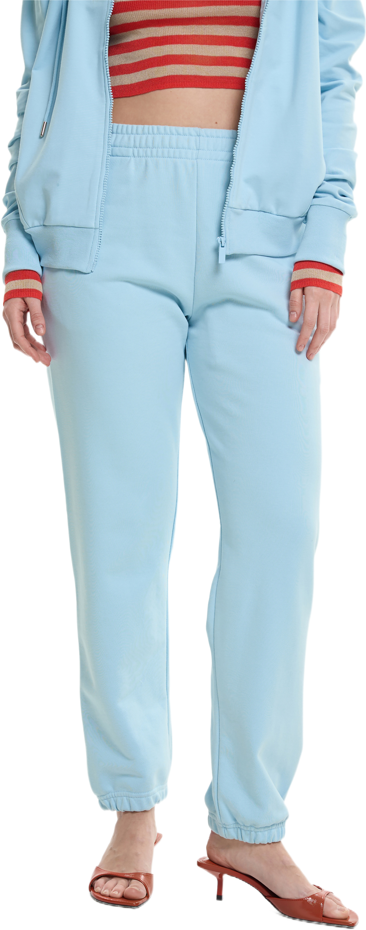 Штани спортивні жіночі Roza 231025 S сіро-блакитніфото1