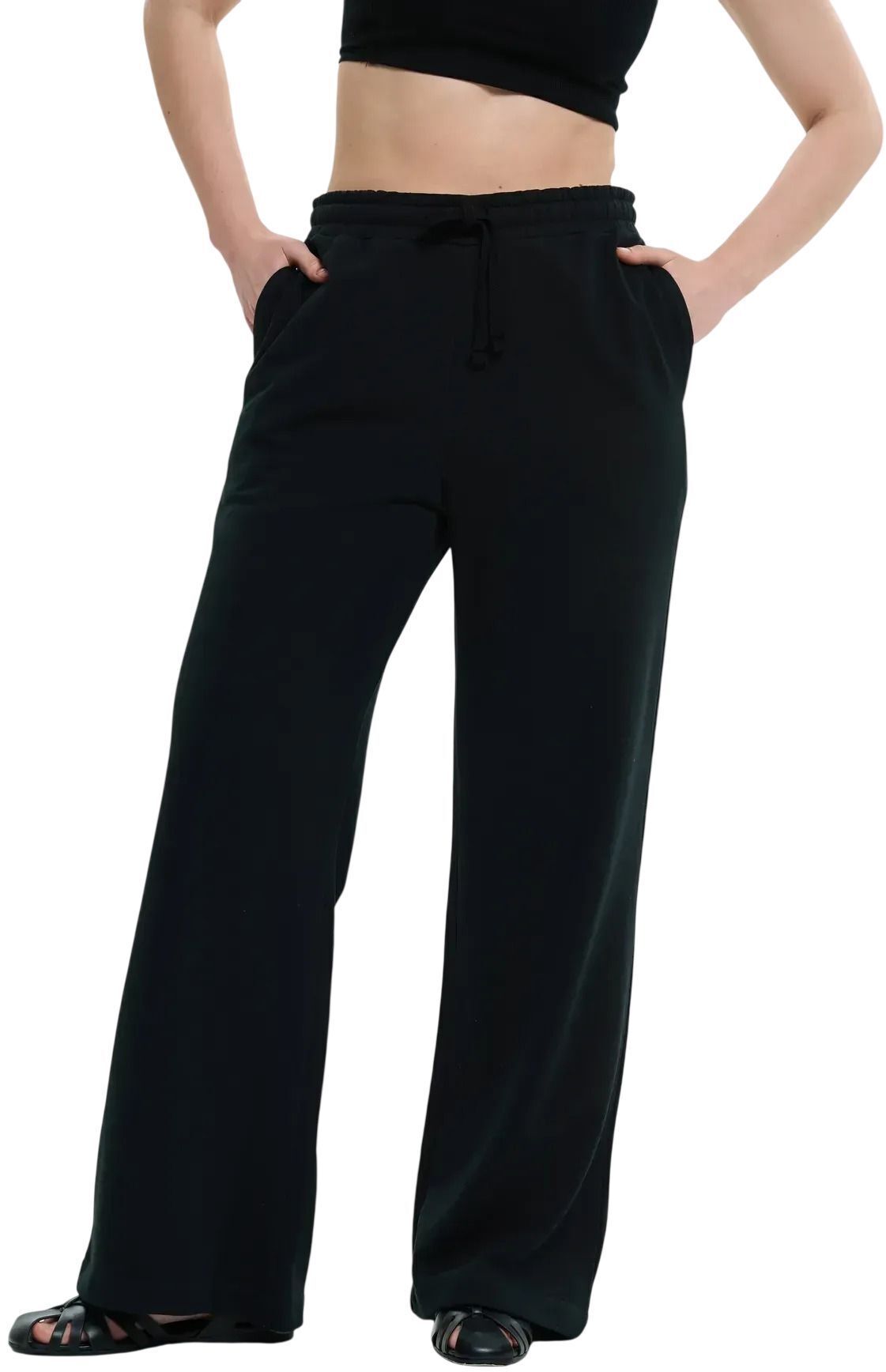 Штани спортивні жіночі Roza 240610 XL чорніфото1