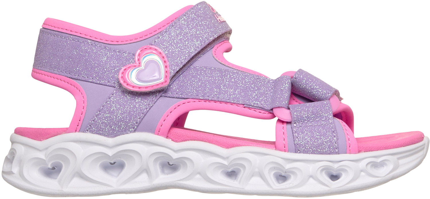 Сандалі для дівчаток Skechers Heart Lights 303114L LVPK 28.5 (12 US) лавандові