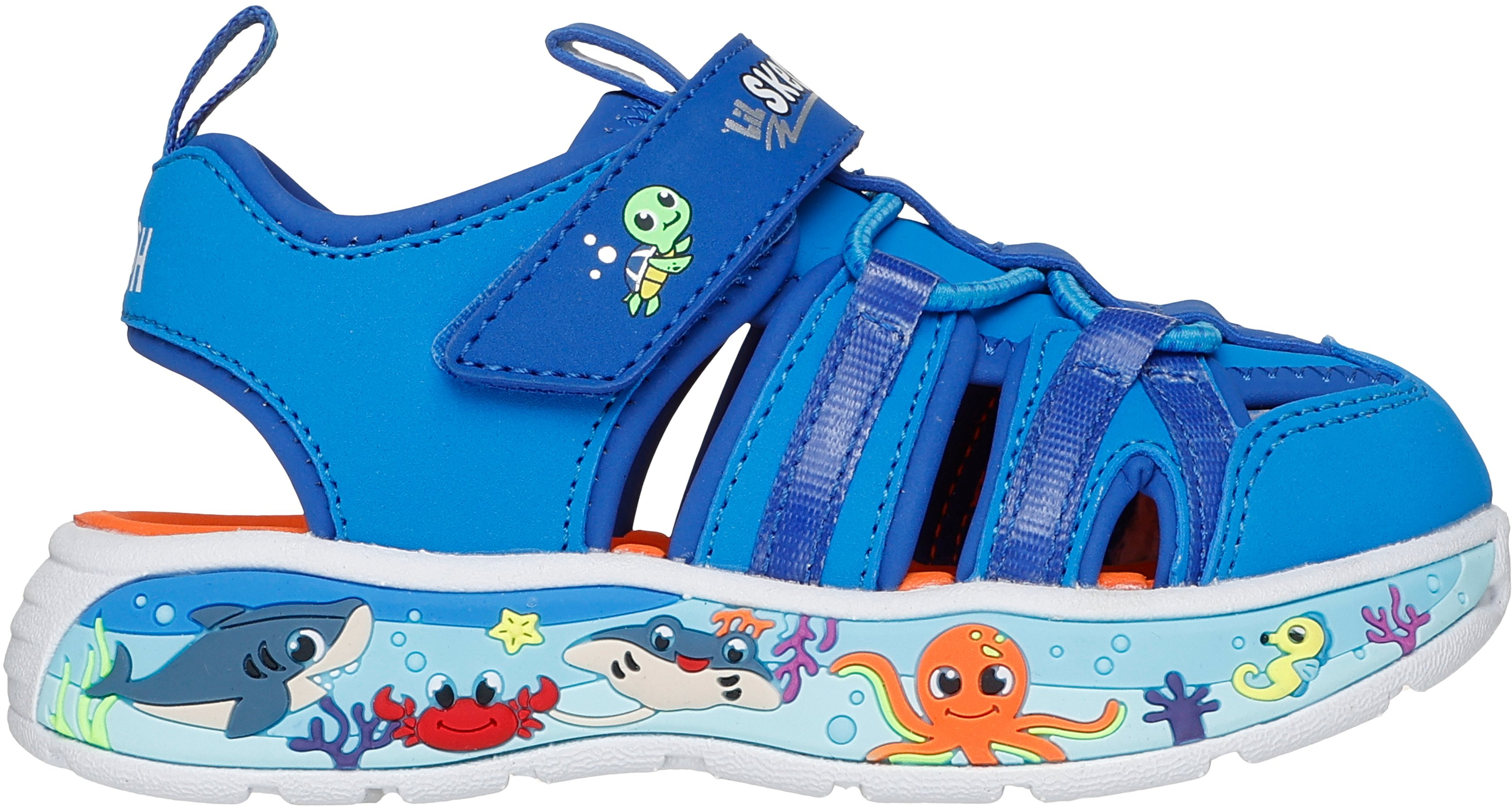 Сандали для мальчиков Skechers Play Scene Splash 407041N LTBL 24 (8 US) синие фото 1