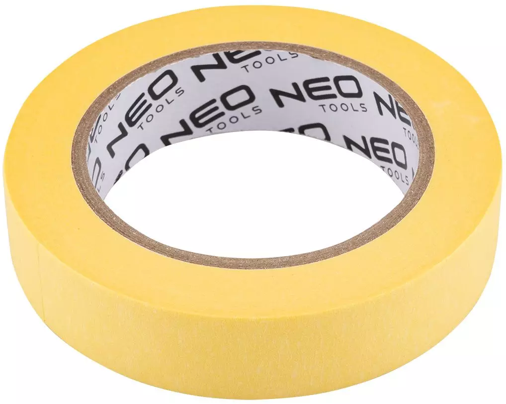 Лента малярная Neo Tools, 50мх25мм, желтый (56-063) фото 1