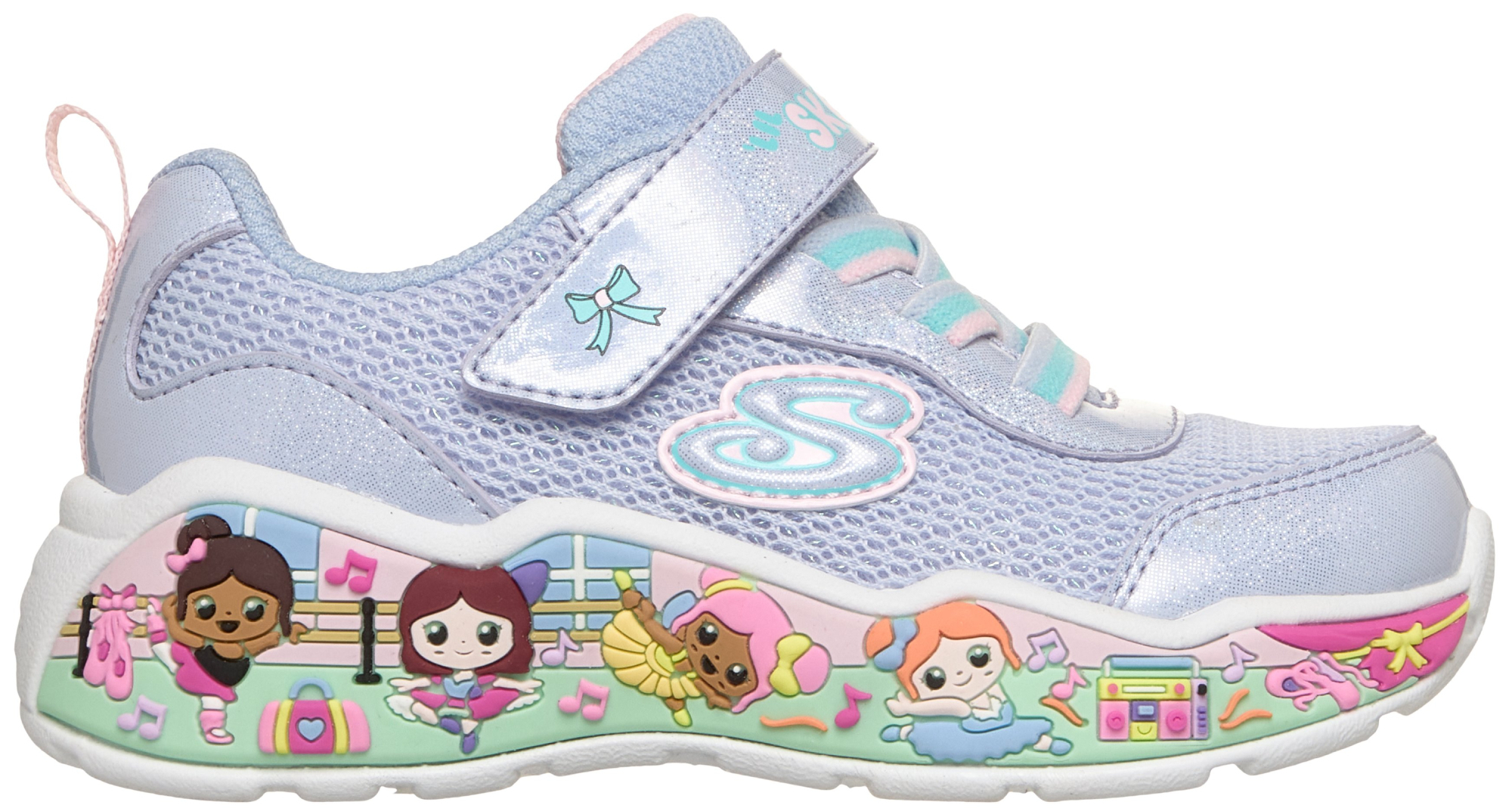 Кросівки для дівчаток Skechers Play Scene 303158N PWMT 23 (7 US) лавандовіфото1