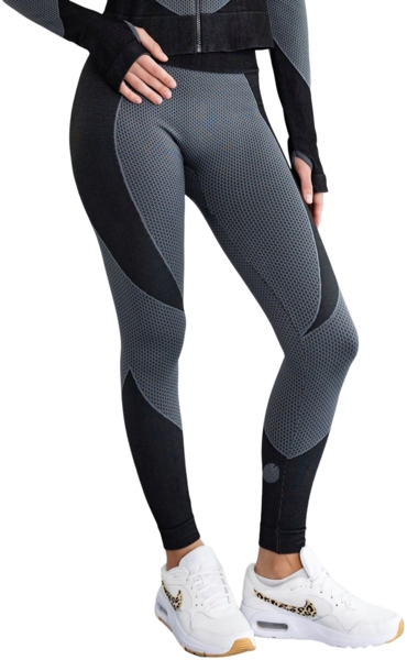 Легинсы женские Giulia 7614 Sport Fit S/M серые фото