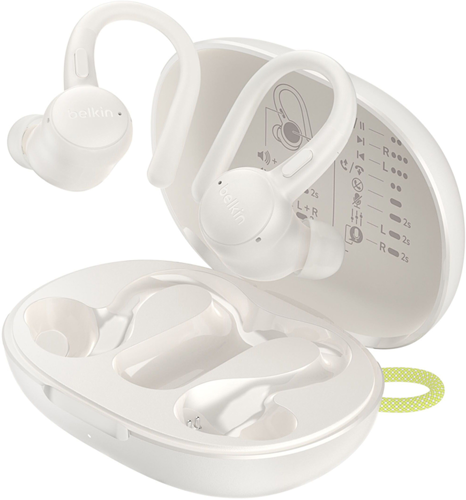 Навушники Belkin Soundform ActiveFit True Wireless Sand (AUC016HQCR)фото1