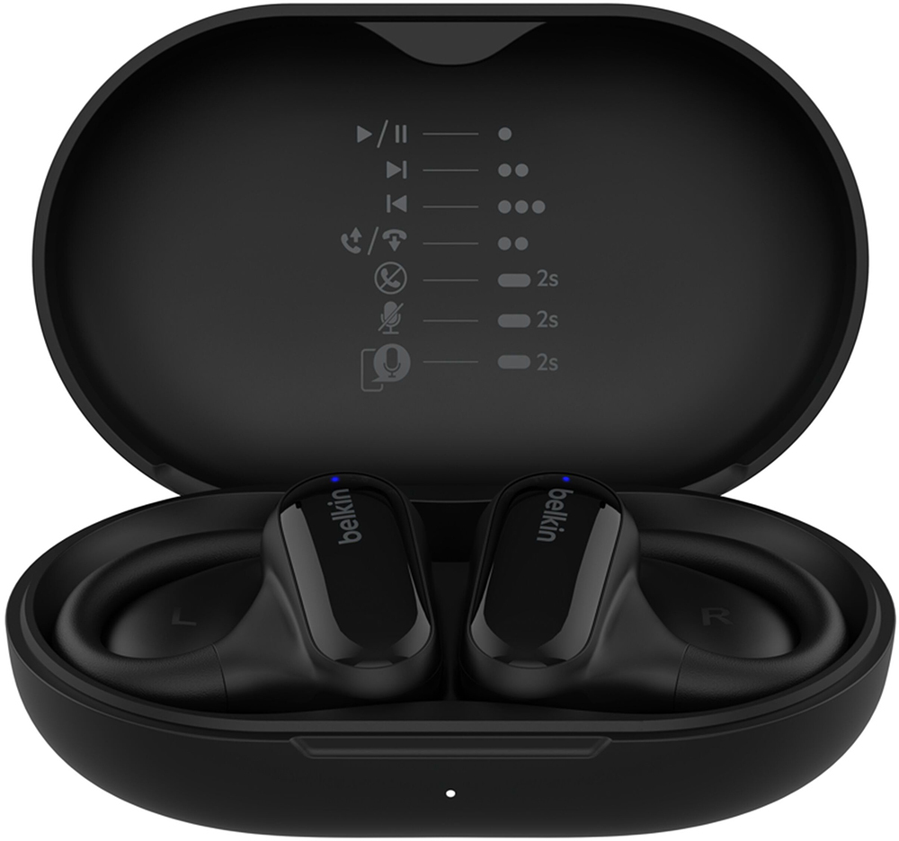 Навушники Belkin Soundform ClearFit True Wireless Black (AUC013CTBK)фото1