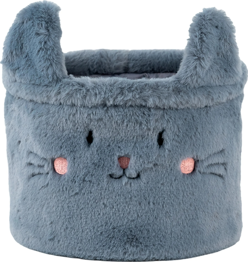 Кошик для зберігання Kite 3100 Cute Cat 20х16 см, плюшевий (K24-3100S-2)фото1