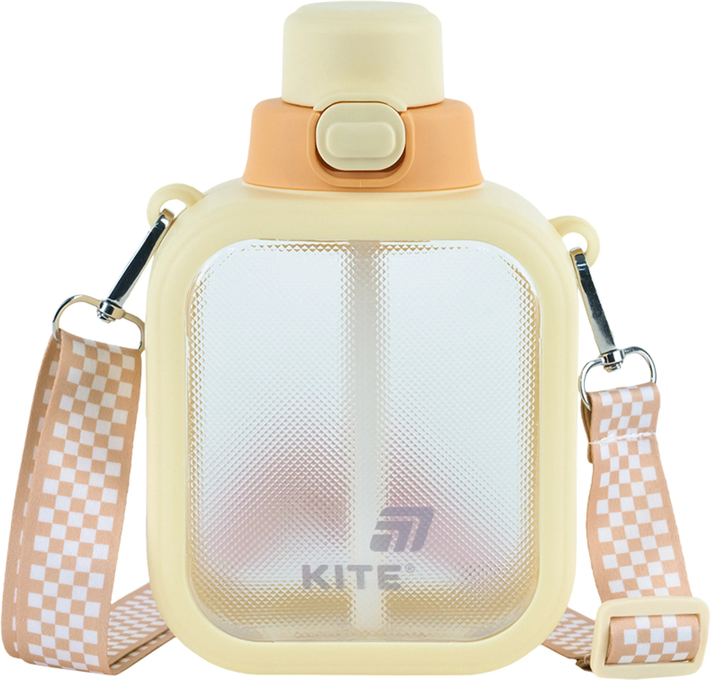 Бутылочка для воды Kite, 700 мл, желтая (K25-1237-1) фото 1