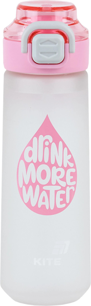 Пляшечка для води Kite, 760 мл, сіро-рожева (K25-1214-3)фото1