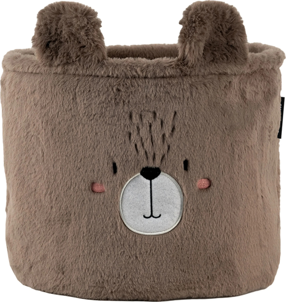 Корзина для хранения Kite 3100 Sweet Bear 30х25 см, плюшевая (K24-3100M-3) фото 1
