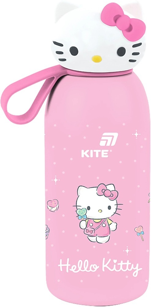 Термос Kite Hello Kitty з фігурною кришкою 350 мл (HK26-1267-1) фото1