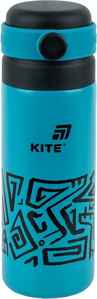 Термос Kite, 500 мл, темно-бірюзовий (K25-1222-1)