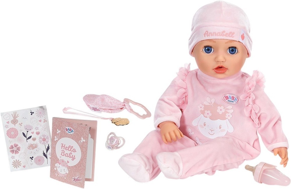 Інтерактивна лялька Baby Born – Аннабель (43 см) (838396) фото1