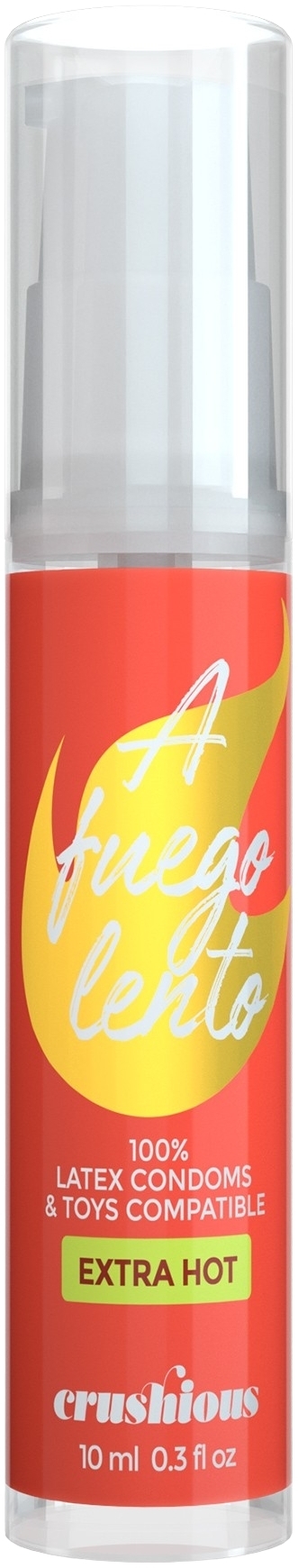 Лубрикант Crushious A Fuego Lento Extra Hot Согревающий 10 мл фото 1